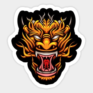 Dragon Fire Sticker